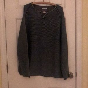 Carbon2Cobalt Two Button Down Sweater